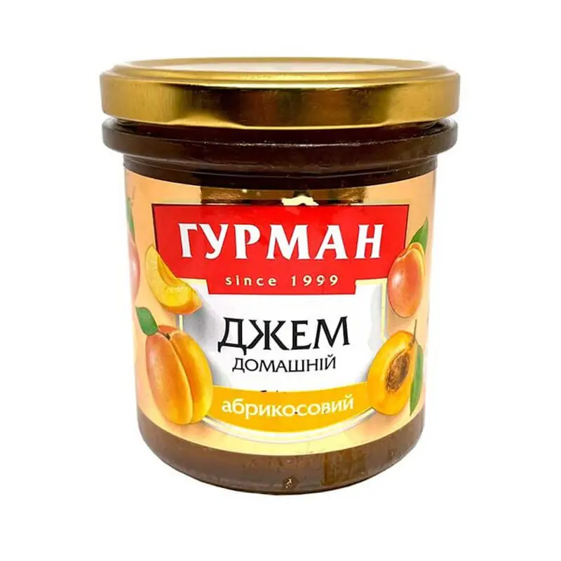 Джем абрикосовий ТМ Гурман 350г
